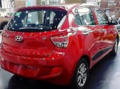 Bán xe Hyundai Grand i10 1.0 MT BASE sản xuất 2017, màu đỏ, xe nhập, giá 365tr