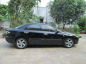 Bán ô tô Mazda 6 MT đời 2004, màu đen số sàn  