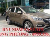 Bán ô tô Hyundai Santa Fe 2018 Đà Nẵng, LH: Trọng Phương - 0935.536.365, số tự động, cửa sổ trời