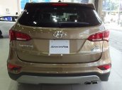 Bán Hyundai Santa Fe CRDi AWD AT 2017, màu nâu