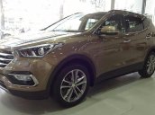 Bán Hyundai Santa Fe CRDi AWD AT 2017, màu nâu