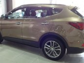 Bán Hyundai Santa Fe CRDi AWD AT 2017, màu nâu