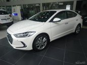 Bán Hyundai Elantra 2018 màu trắng, các phiên bản, giá cạnh tranh, mua xe chỉ từ 115 triệu - LH 090.467.5566