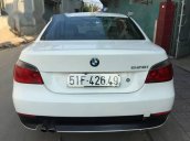 Cần bán gấp BMW 5 Series 525i đời 2005, màu trắng, nhập khẩu nguyên chiếc số tự động