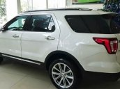 Cần bán Ford Explorer 2.3AT Ecoboost đời 2017, màu trắng, nhập khẩu