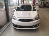 Cần bán Mitsubishi Mirage CVT đời 2017, màu trắng, nhập khẩu nguyên chiếc