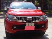 Bán Mitsubishi Triton 4x2 MT đời 2016, màu đỏ, nhập khẩu nguyên chiếc số sàn giá cạnh tranh