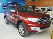 Bán Ford Everest 2.2L Titanium sản xuất 2017, màu đỏ, nhập khẩu