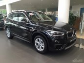 BMW X1 sDrive18i đời 2017, màu đen, nhập khẩu. BMW Đà Nẵng cam kết giá tốt nhất, giao xe sớm nhất