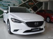 Bán ô tô Mazda 6 2.0 Premium 2.0L - đời 2018, màu trắng hot hot cho vay lên đến 85% giá trị xe