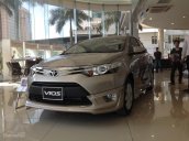 Bán Toyota Vios 1.5G AT đời 2018, màu nâu vàng, hỗ trợ trả góp lên tới 90% mọi miền tổ quốc