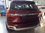 Bán xe Ford Everest 2.2L 4x2 Titanium AT năm 2017, màu đỏ, nhập khẩu