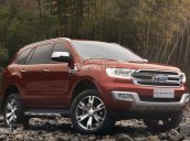 Bán xe Ford Everest 2.2L 4x2 Titanium AT năm 2017, màu đỏ, nhập khẩu