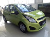 Bán xe Chevrolet Spark LS 1.2L màu xanh nõn chuối, trả góp ngân hàng - LH: 0945.307.489