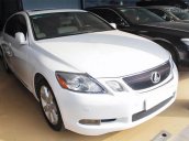 Bán xe cũ Lexus GS 300 đời 2007, màu trắng, nhập khẩu nguyên chiếc