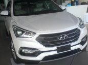 Bán Hyundai Santa Fe 2WD đời 2017, màu trắng