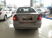 Bán xe Chevrolet Aveo LT 1.4L màu bạc, trả góp ngân hàng - LH: 0945.307.489