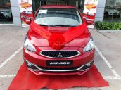 Bán Mitsubishi Mirage CVT 2017 Euro 4, màu đỏ, nhập khẩu