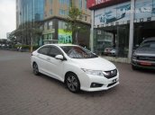 Cần bán Honda City sản xuất 2017, màu trắng, hỗ trợ trả góp 70%