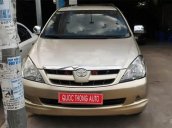 Cần bán lại xe Toyota Innova G đời 2006, màu vàng số sàn, 410tr