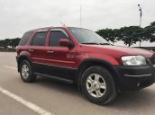 Bán Ford Escape XLT 3.0AT sản xuất 2004, màu đỏ chính chủ