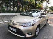 Bán xe Toyota Vios 1.5AT đời 2016, màu vàng