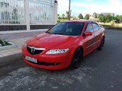 Bán xe Mazda 6 sản xuất 2004, màu đỏ số sàn