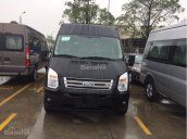 Bán xe Ford Transit SVP đời 2018, màu đen giao xe toàn quốc