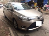 Cần bán xe Toyota Vios E đời 2015, màu cát, 499 triệu