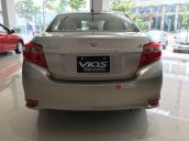 Bán xe Toyota Vios 2017, tặng phí trước bạ 100%, tặng BH, PK, trả trước 130tr giao ngay tại Tây Ninh