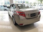 Bán xe Toyota Vios 2017, tặng phí trước bạ 100%, tặng BH, PK, trả trước 130tr giao ngay tại Tây Ninh