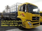 Bán xe tải Dongfeng 4 chân 17.9 tấn nhập khẩu thùng dài 9.5 mét