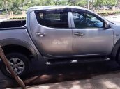 Cần bán lại xe Mitsubishi Triton 4x4MT năm 2009, màu bạc, nhập khẩu nguyên chiếc số sàn