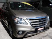 Cần bán Toyota Innova G (Tự động) năm 2015, màu nâu