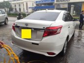 Bán Toyota Vios 1.5E màu trắng, số sàn sản xuất 2016