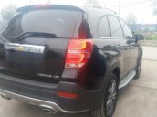 Bán Chevrolet Captiva 2017, màu đen, tại Vũng Tàu, giá tốt. Bao ngân hàng 24h, thủ tục đơn giản