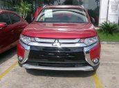 Bán xe Mitsubishi Outlander CVT 2 cầu đời 2017, màu đỏ, nhập khẩu nguyên chiếc từ Nhật