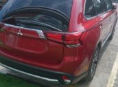 Bán xe Mitsubishi Outlander CVT 2 cầu đời 2017, màu đỏ, nhập khẩu nguyên chiếc từ Nhật