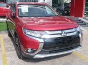 Bán xe Mitsubishi Outlander CVT 2 cầu đời 2017, màu đỏ, nhập khẩu nguyên chiếc từ Nhật