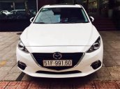 Cần bán Mazda 3 1.5AT sản xuất 2016, màu trắng mới chạy 3000km, 656 triệu