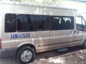 Bán Ford Transit 16 chỗ đời 2010, màu ghi vàng