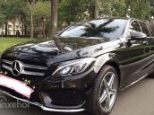 Bán ô tô Mercedes C300 AMG năm 2016, màu đen chính hãng