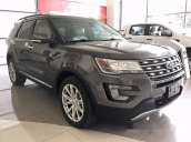 Cần bán Ford Explorer Limited 2.3 Ecoboost năm 2017, màu xám