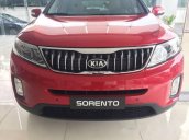 Bán xe Kia Sorento 2017, đỏ đen, máy xăng, giao ngay