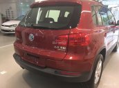 Xe nhập gầm cao Volkswagen Tiguan 2.0l GP đời 2016, màu đỏ mận, tặng 209 triệu tiền mặt, LH Hương: 0902.608.293