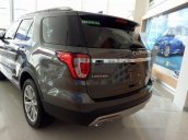 Bán Ford Explorer Limited năm 2017, màu xám, nhập khẩu chính hãng