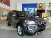 Bán Ford Explorer Limited năm 2017, màu xám, nhập khẩu chính hãng