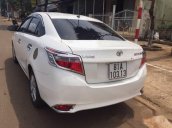 Cần bán gấp Toyota Vios E sản xuất 2016, màu trắng số sàn, 540tr