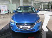 Bán Mazda 2 đời 2017, màu xanh lam, giá tốt