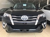 Bán Toyota Fortuner 2 cầu, SX 2017 màu đen, nội thất nâu, nhập khẩu - LH 0904927272